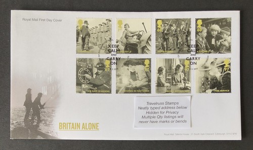 2010 fdc britain alone with - 2010,
