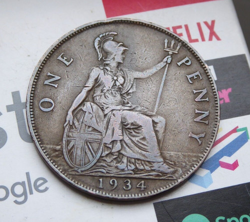 1934 penny one - 1934,