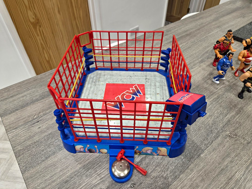 Wcw wrestling ring playset - ring,