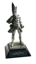 Military Figure 12th Regiment of Foot 1751 Royal Hampshire R. Hardy Solid Pewter