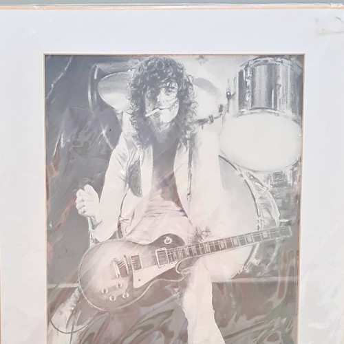 Led zeppelin jimmy - page, black