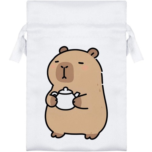 Capybara with teapot - with, teapot'