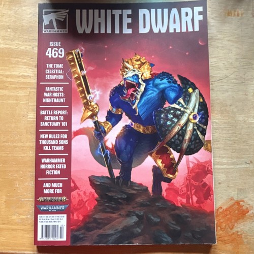 Games workshop white dwarf - white,