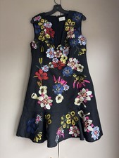 Erdem Jacquard Dress With Silk
