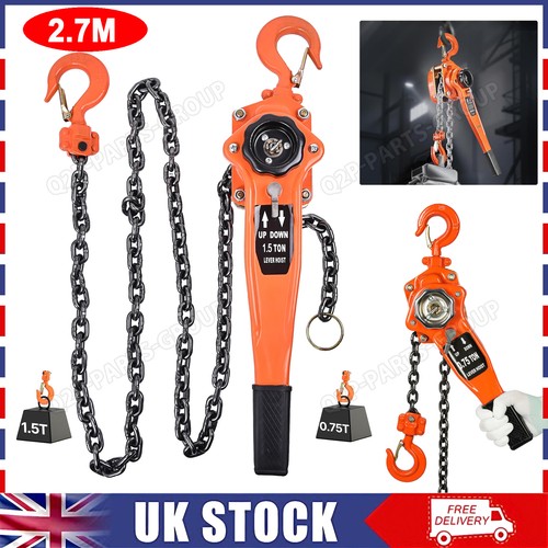 750 1500kg lever block chain - 750/1500kg,