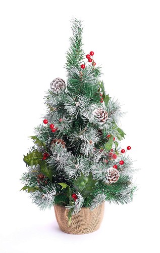 2ft frosted christmas tree - 2ft,