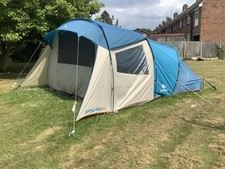 Quechua Arpenaz Family 5.2 tent 5 berth Decathlon in good used condition blue