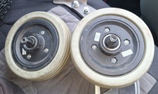 PRIDE JAZZY SELECT 6.   FRONT CASTER WHEELS MOBILITY SCOOTER POWER CHAIR 