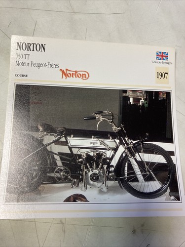 Norton 750 engine peugeot - tt,