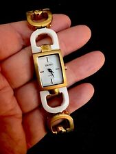 Fine DKNY Ceramic Wristwatch Metal Ceramic Strap