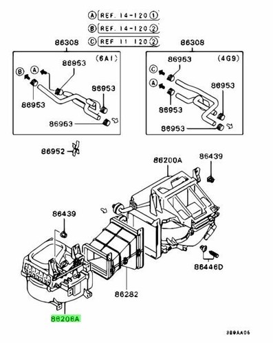 Blower assy heater - assy,,