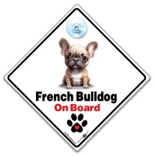French Bulldog On Board Sign