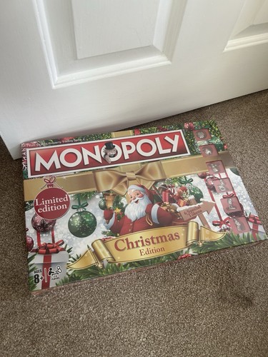 Christmas monopoly board game - monopoly,