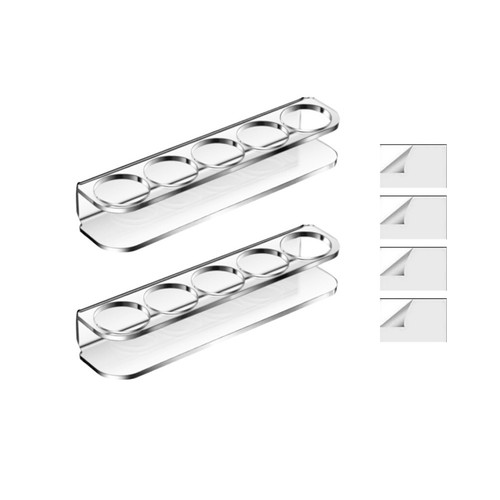 Acrylic vertical bottle - vertical, holder