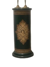 LARGE IRISH GREEN PEDESTAL