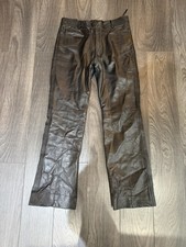 Black Genuine Leather trousers