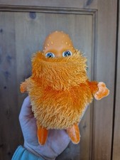 Orange Boohbah Zumbah Soft Plush TV Toy Small 2003 Ragdoll Golden Bear