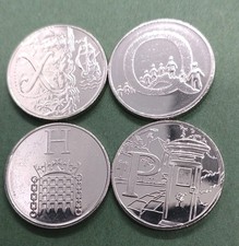 2018 - Letter P,Q,H, X  - 10p