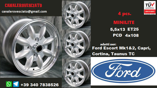 Minilite inch ford escort - minilite,