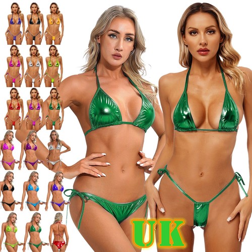 Womens metallic bikini - womens,