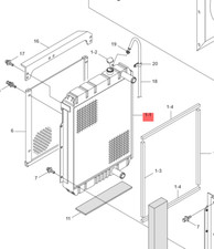 Radiator for Hyundai Mini
