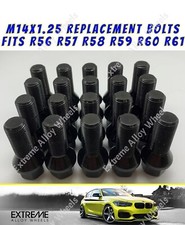 Black Alloy Wheel Bolts For