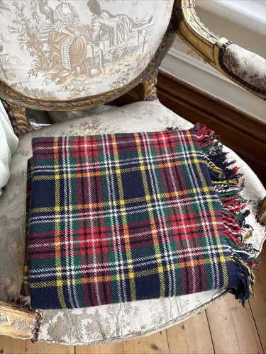 Vintage 1950s tartan - tartan, wool