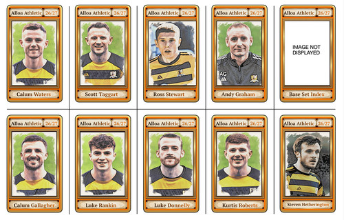 Alloa athletic 27 base - :,