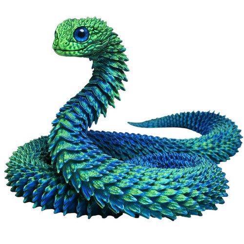 Pcs 60cm printed snake - 60cm,