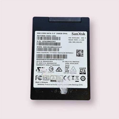 Days use ssd sandisk - @55,