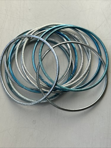 Blue and silver - and, colour