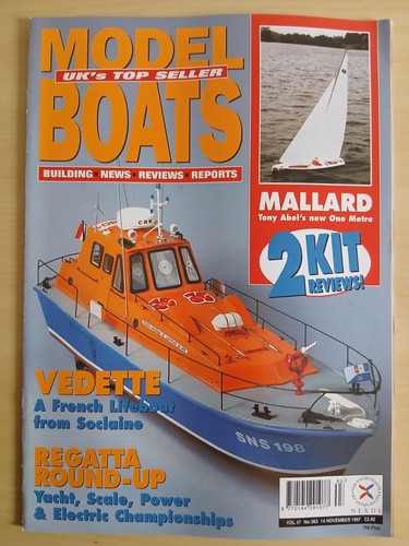 Model boats november 1997 - november,