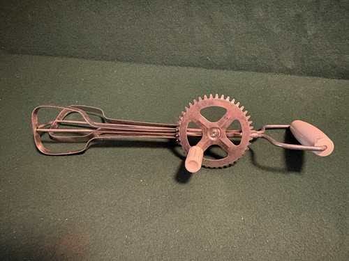 Vintage rotary hand whisk - vintage,