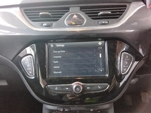 Vauxhall corsa audio sat - vauxhall,
