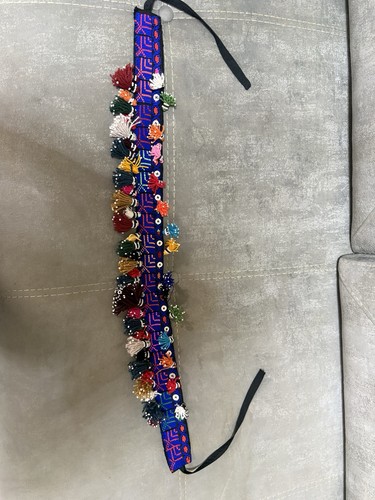 Vintage tribal beaded tassel - vintage,
