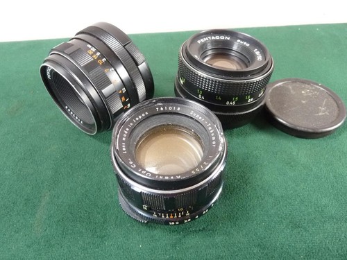 Vintage m42 mount lenses - m42,