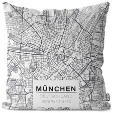 VOID pillowcase Bavaria map