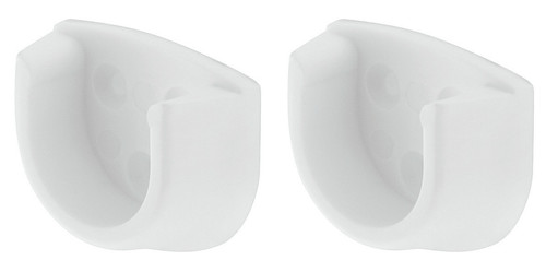 White rail end - white,