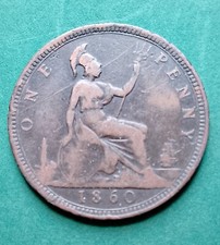 1860 PENNY - VICTORIA -