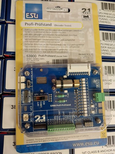 Esu 53900 dcc - decoder, tester