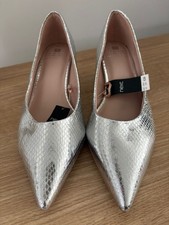 BNWT Next Silver Low Kitten
