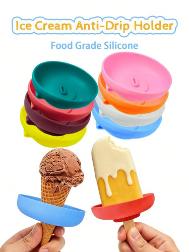 Silicone ice cream cone holder - silicone,