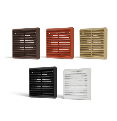 125mm fixed grille vent - 5",