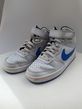 Nike Kids Light Grey-Blue High Top Trainers Size 5 UK