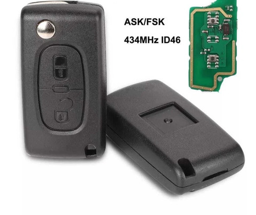 Id46 key remote control - 2-key, shot
