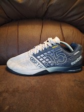 Reebok CrossFit Nano 5 Trainers Kevlar Mesh Grey-White Mens Size 9