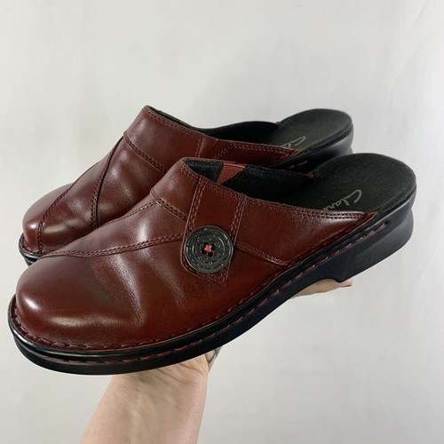 Clarks womens leather slip - clarks,