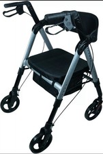 Deluxe Bariatric Aidapt Rollator for Heavier Users with Seat