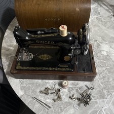 Singer Sewing Machine with motor untested no pedal 
