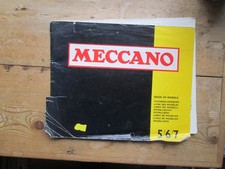 meccano book of models 5/6/7